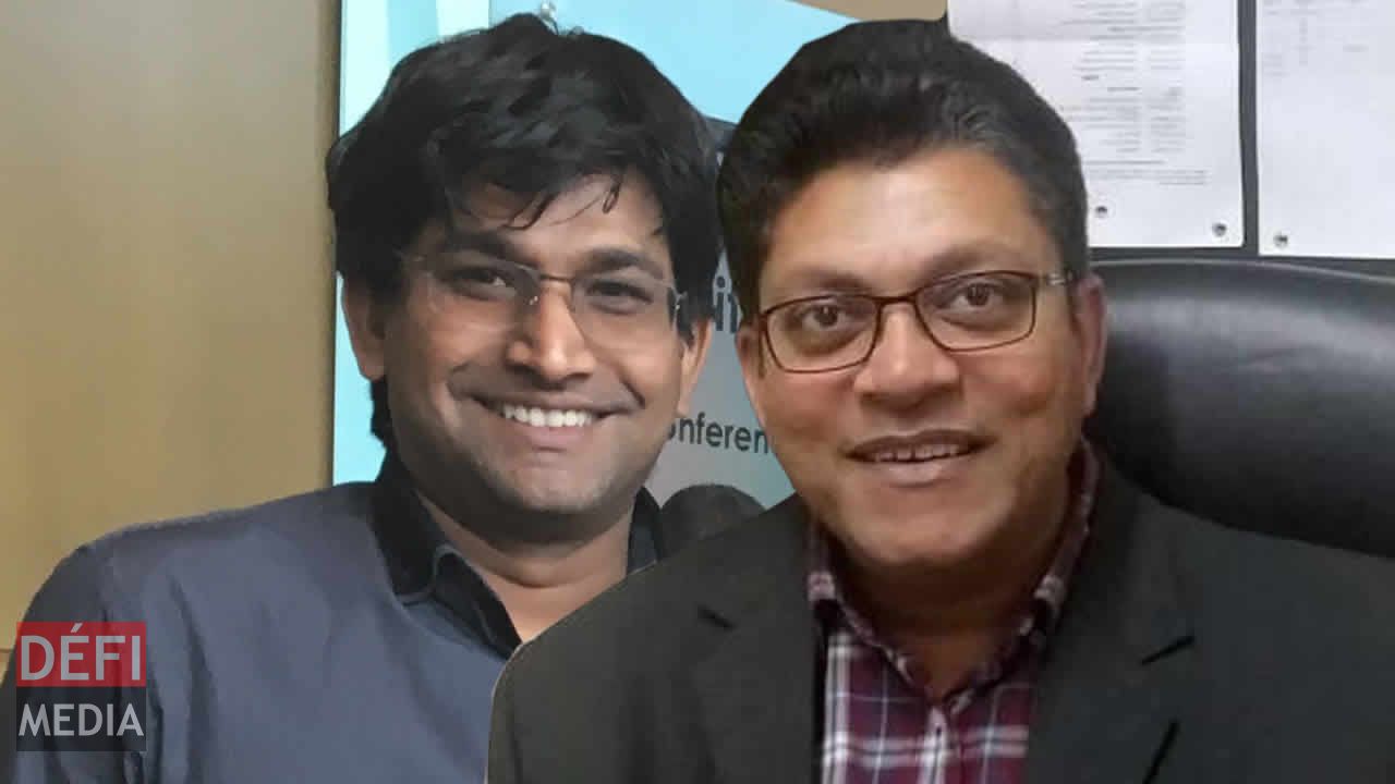 Issack Santally et Sanjeev Kumar Sobhee. Issack Santally et Sanjeev Kumar Sobhee.