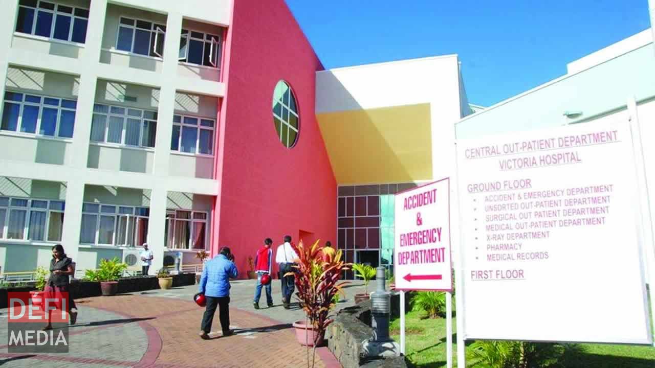 La fillette a été admise à l’hôpital Victoria. Hopital Candos