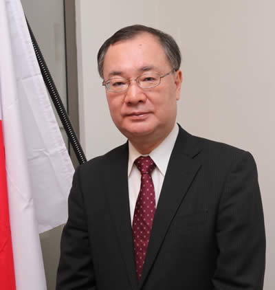 His Excellency Yoshiharu Kato, Ambassador of Japan in Mauritius.