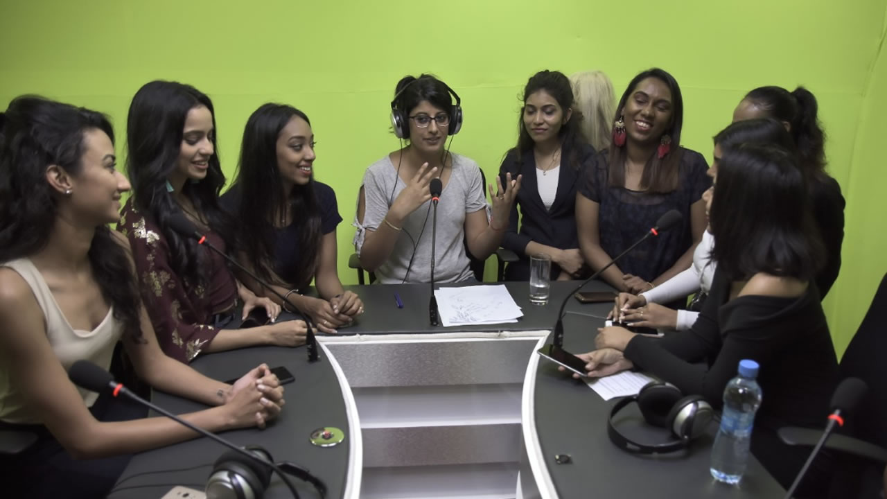 Les Miss ont fait un saut au studio de Radio Plus.