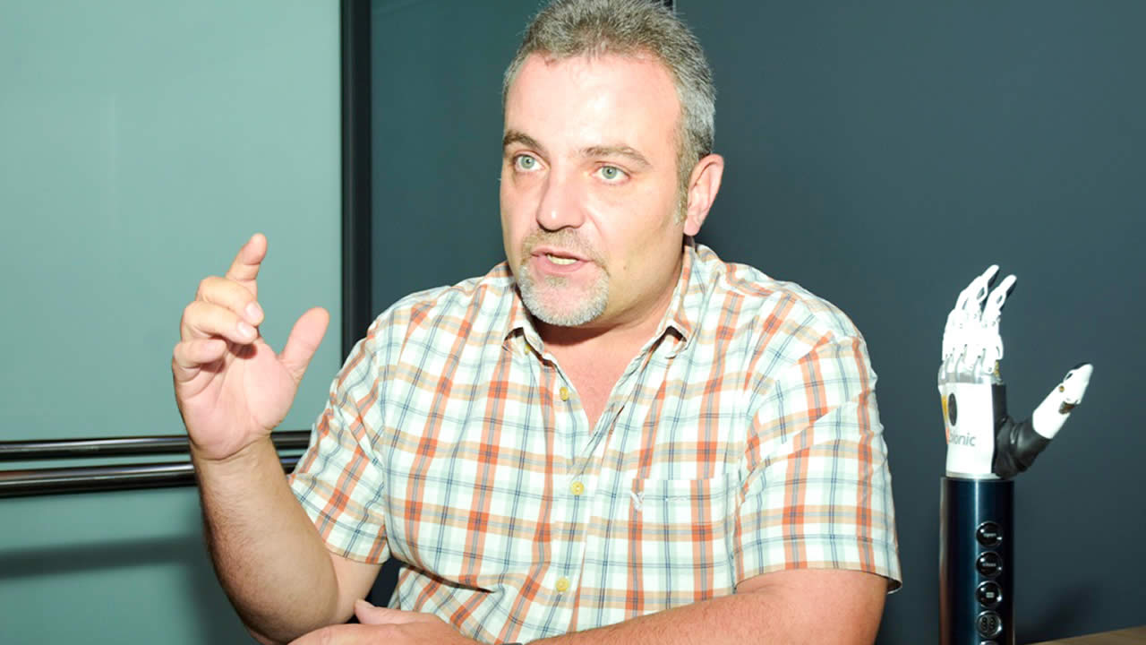 Paul Nel, director of Ottobock Mauritius.