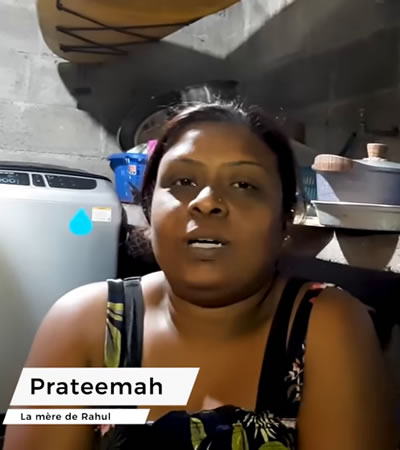 Prateemah, la mère de Rahul.