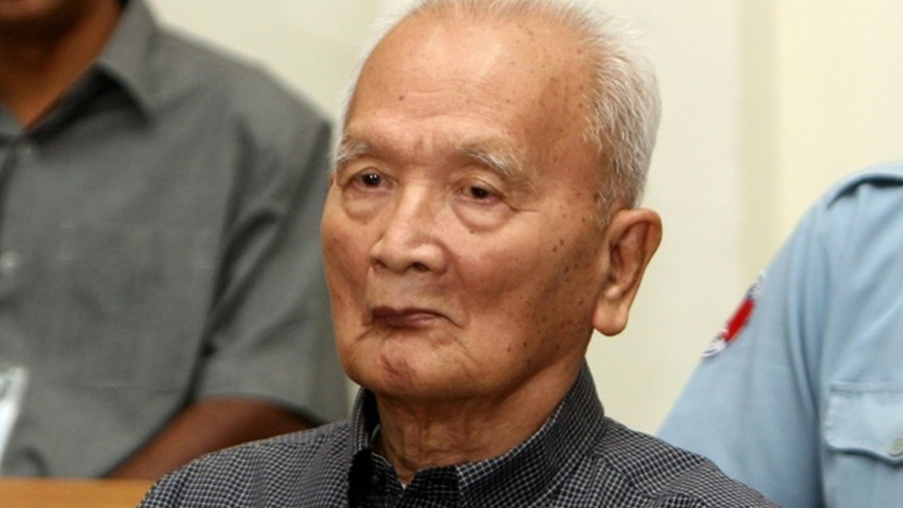 l’ancien numéro 2 des Khmers Rouges, Nuon Chea